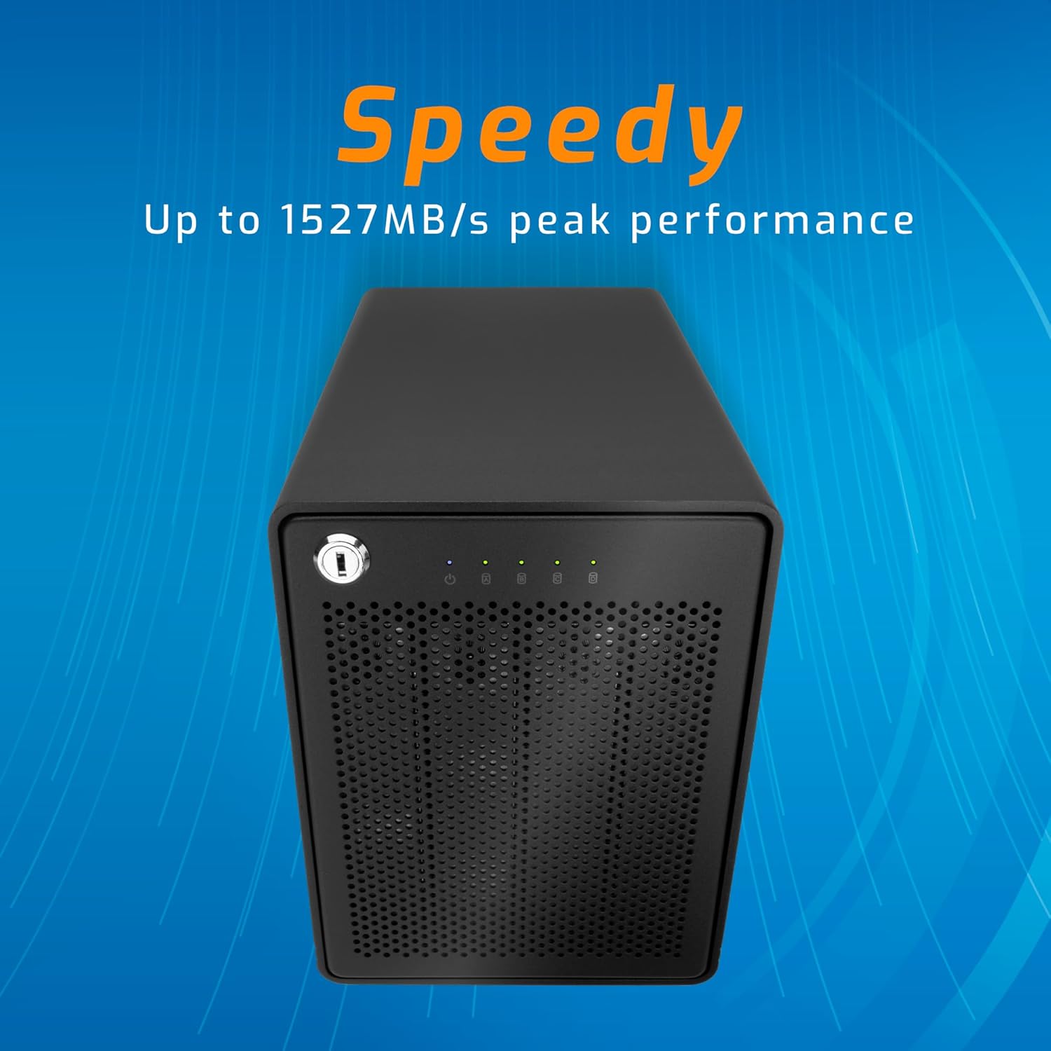 OWC ThunderBay 4 0TB Four-Bay Thunderbolt 40Gb/s RAID Storage Enclosure with SoftRAID Premium 0GB RAID